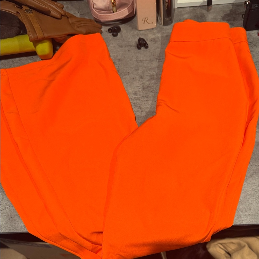 Vibrant Orange Pants